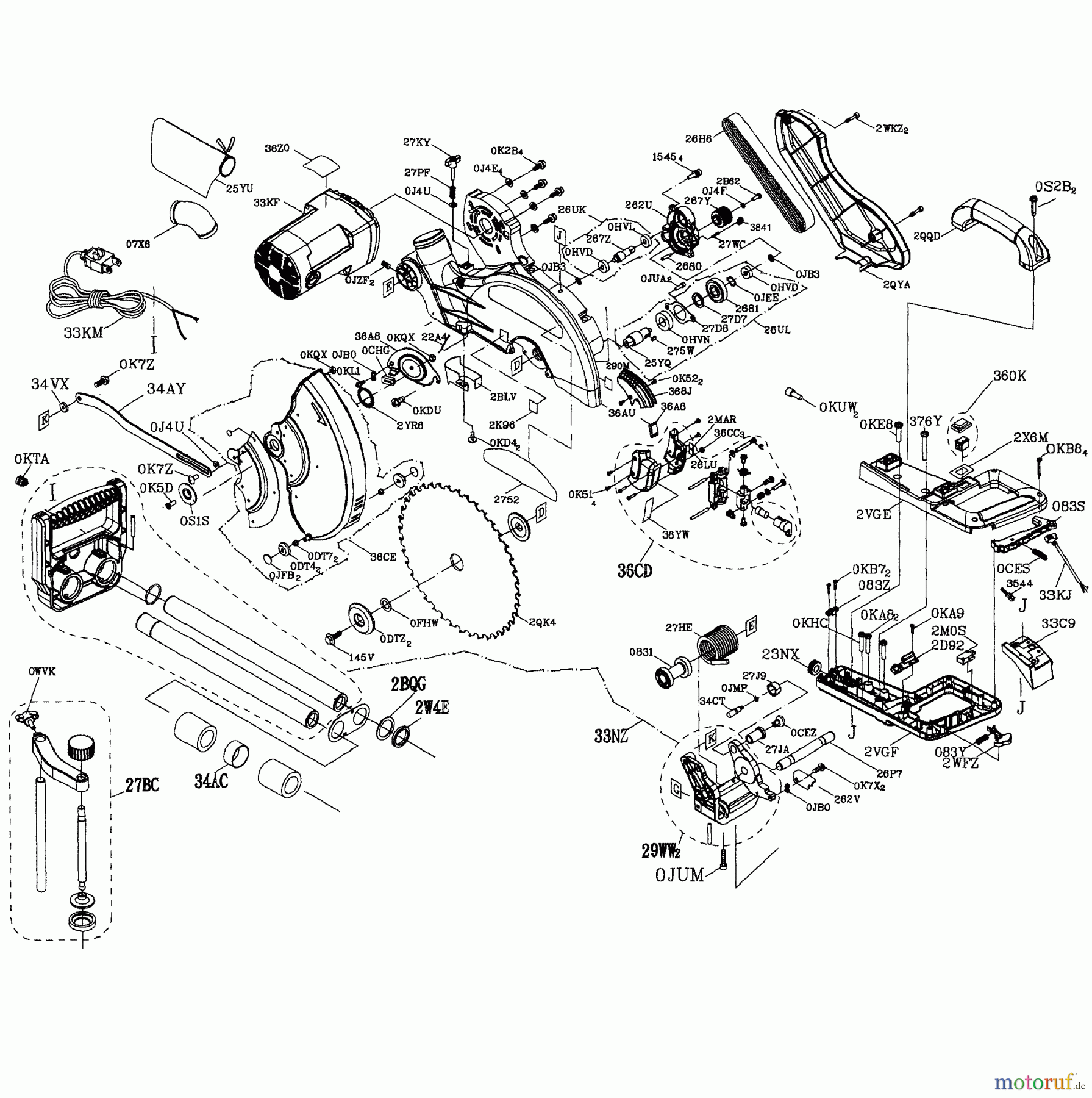CRAFTSMAN Divers MITER SAW 137.186290 Seite 1