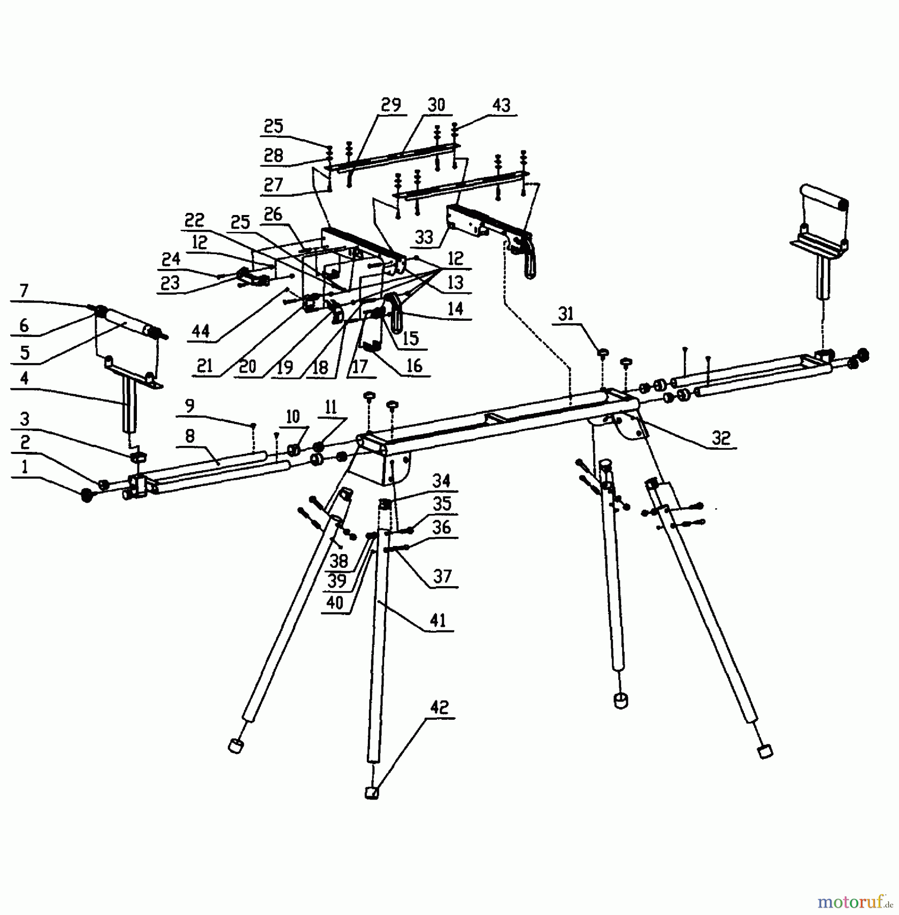 CRAFTSMAN Divers STAND ASSY 320.16491 Seite 1