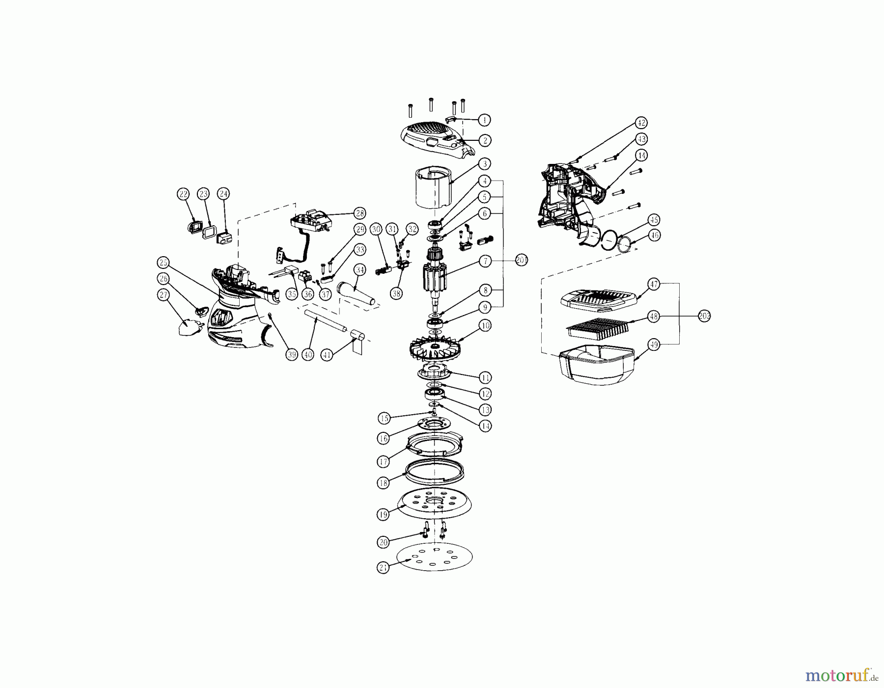  CRAFTSMAN Divers SCHLEIFER 320.39592 Seite 1