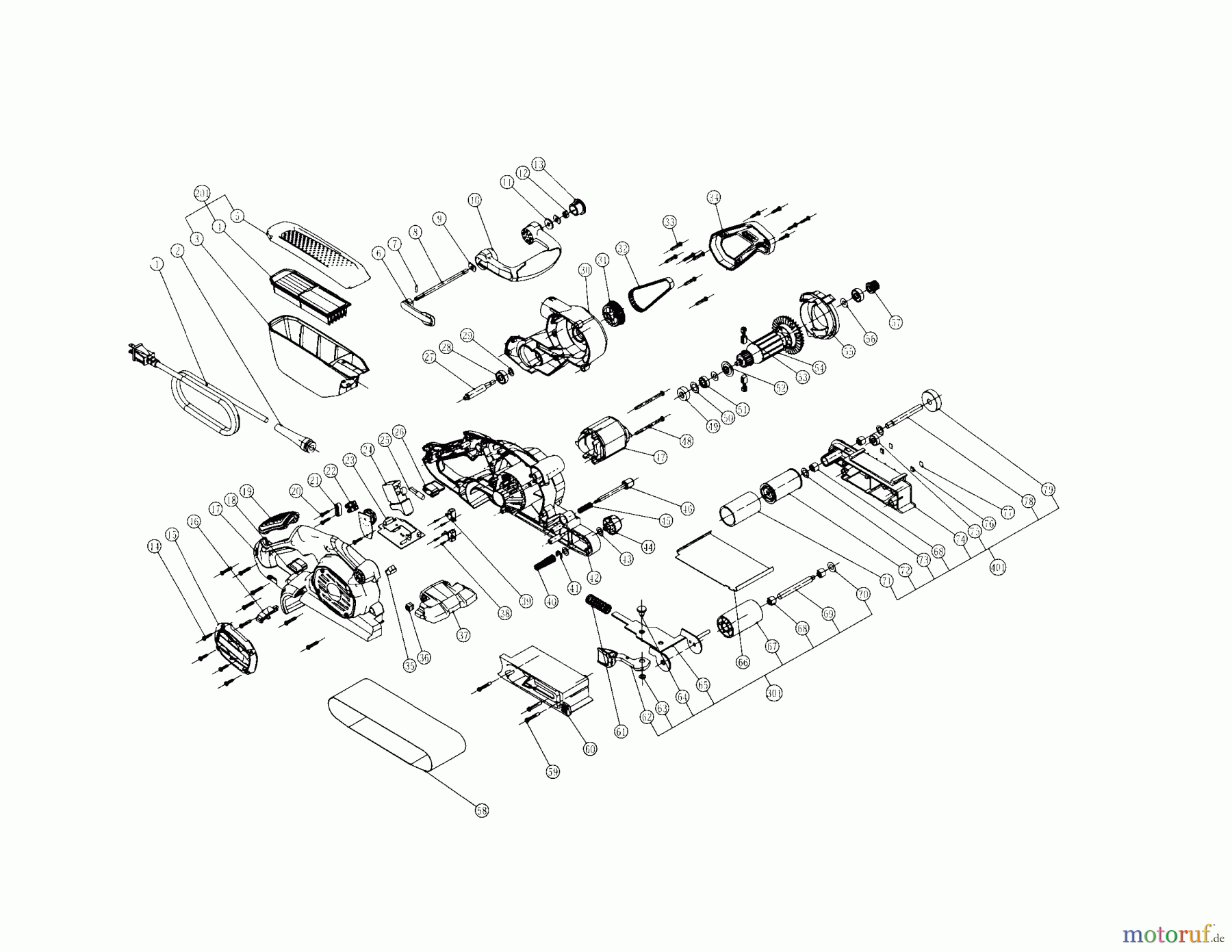  CRAFTSMAN Divers SCHLEIFER 320.39595 Seite 1