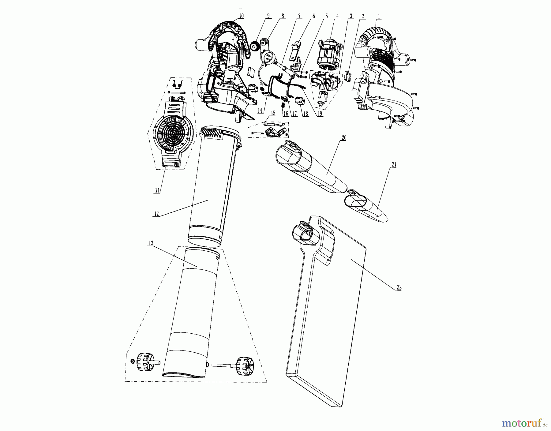 CRAFTSMAN Divers GEBLÄSE 151.30381 Seite 1