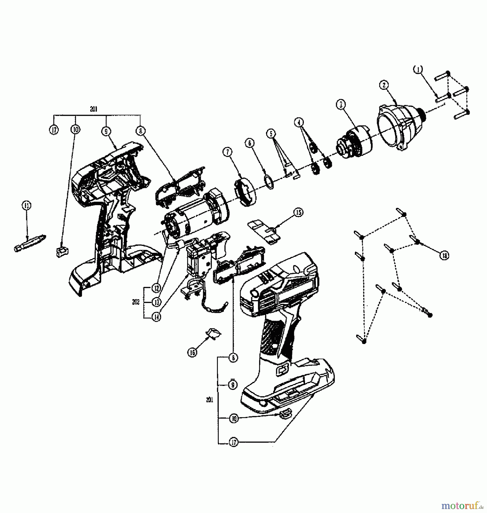  CRAFTSMAN Divers IMPACT/DRILL DRIVER 320.552330 Seite 1