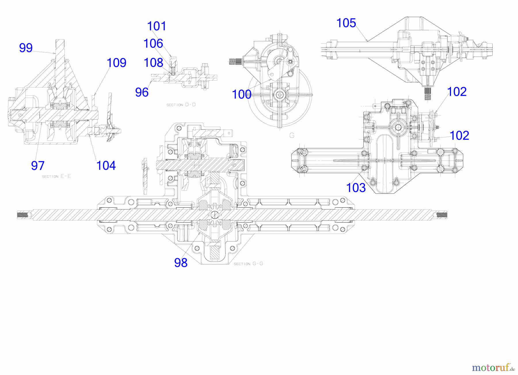 CRAFTSMAN Divers AUFSITZMÄHER CMXGRAM201301 Seite 1