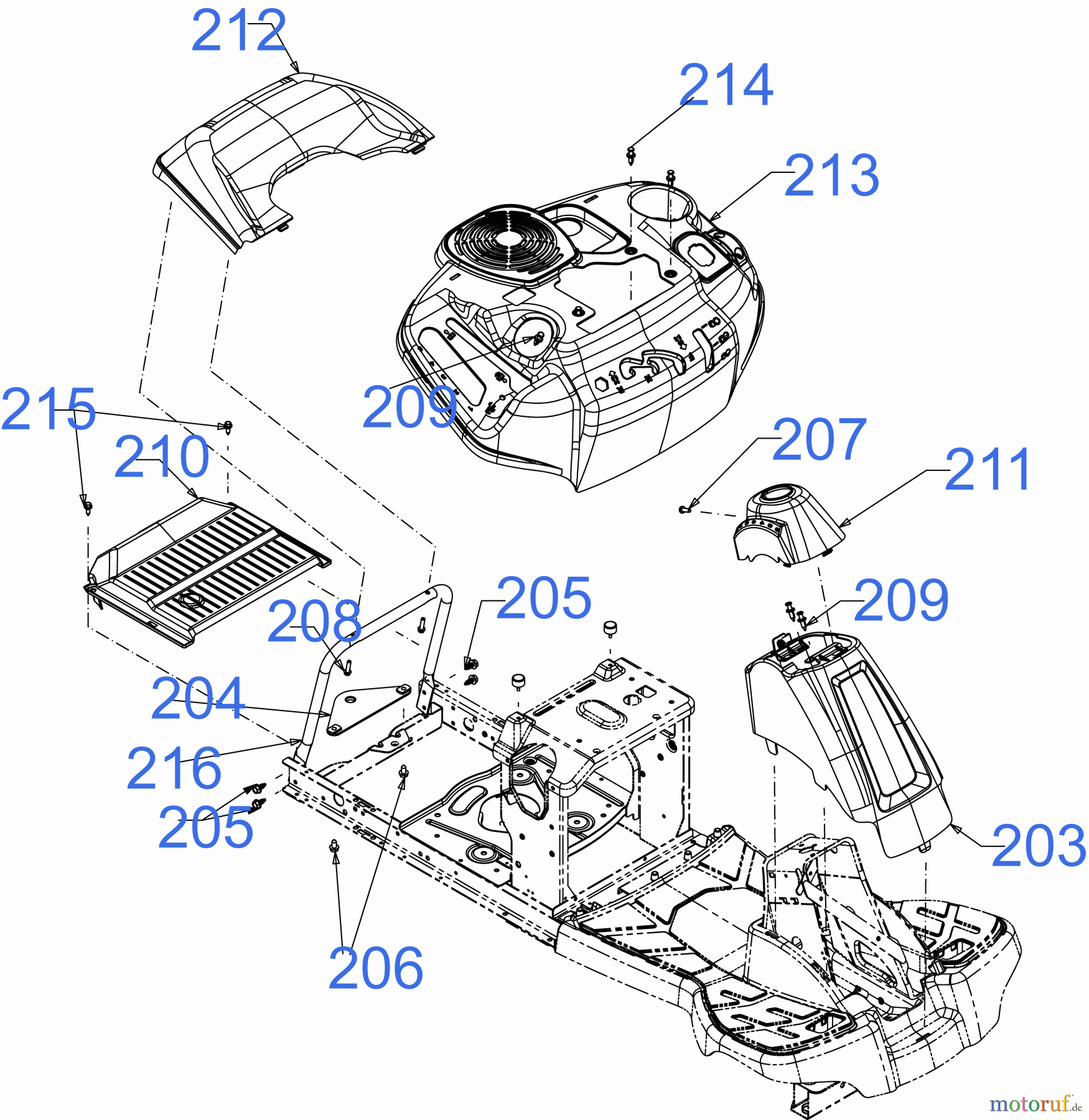 CRAFTSMAN Divers AUFSITZMÄHER CMXGRAM7368327 Seite 19