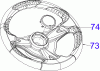 CRAFTSMAN AUFSITZMÄHER CMXGRAM1222292 Ersatzteile Seite 19