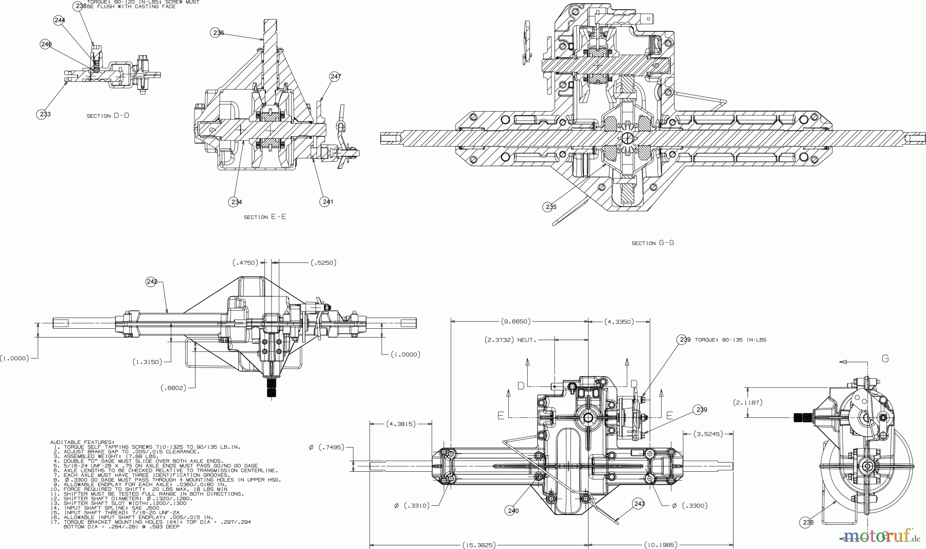 CRAFTSMAN Divers AUFSITZMÄHER CMXGRAM7368327 Seite 23