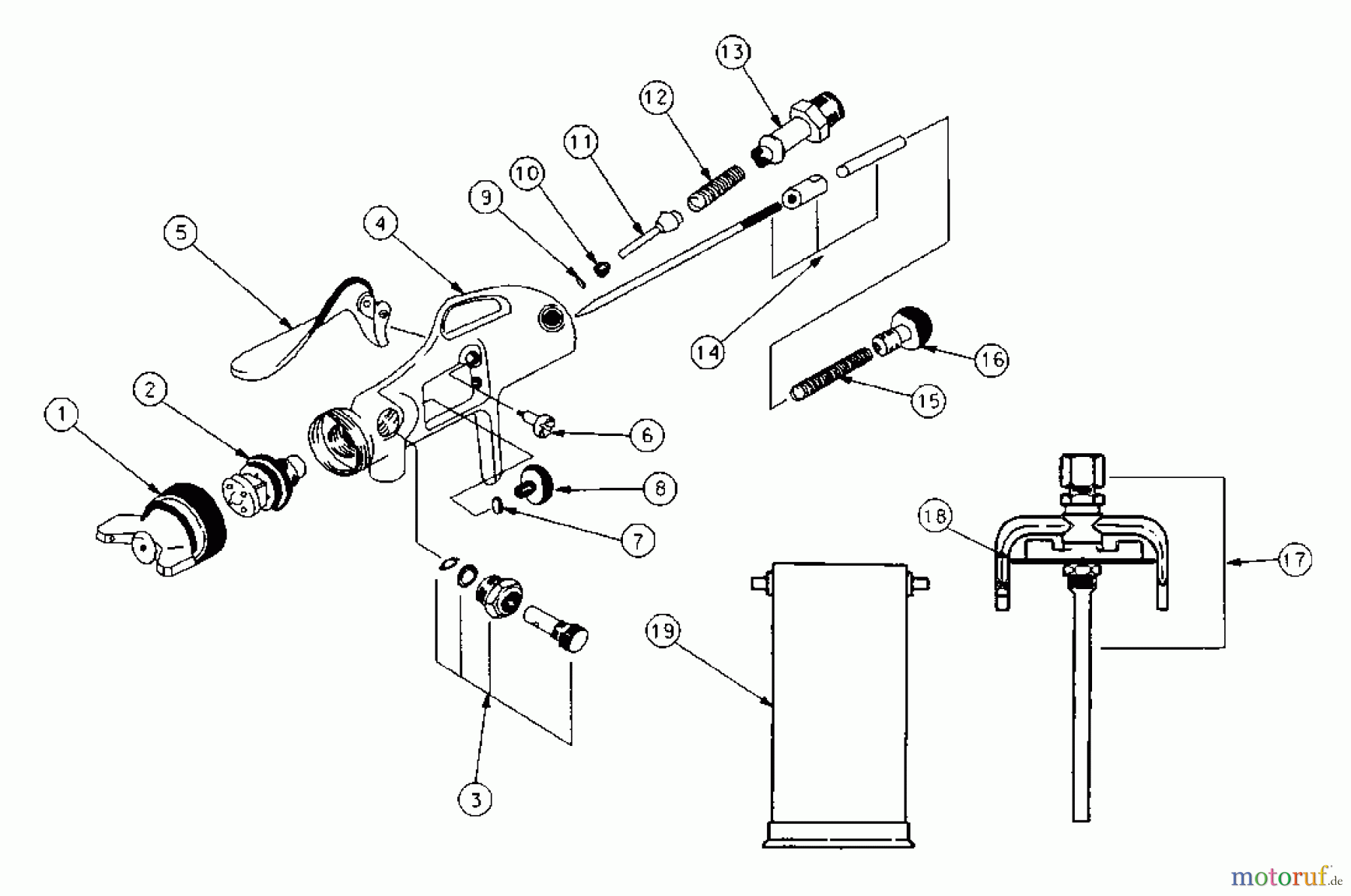 CRAFTSMAN Divers GUN SPRAY TOUCH UP 919-71404 Seite 1