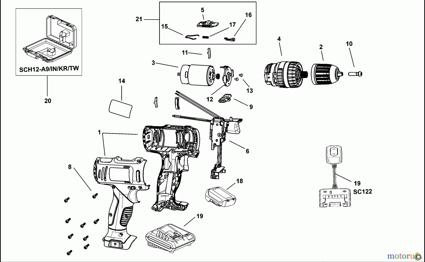  STANLEY CORDLESS DRILLS CDLS DRILLS 10.8V BOHRER/ANTRIEB SCH12 Seite 1