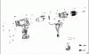 DEWALT CDLS DRILLS 10.8V AKKU-BOHRMASCHINE DCD716 Ersatzteile Seite 1