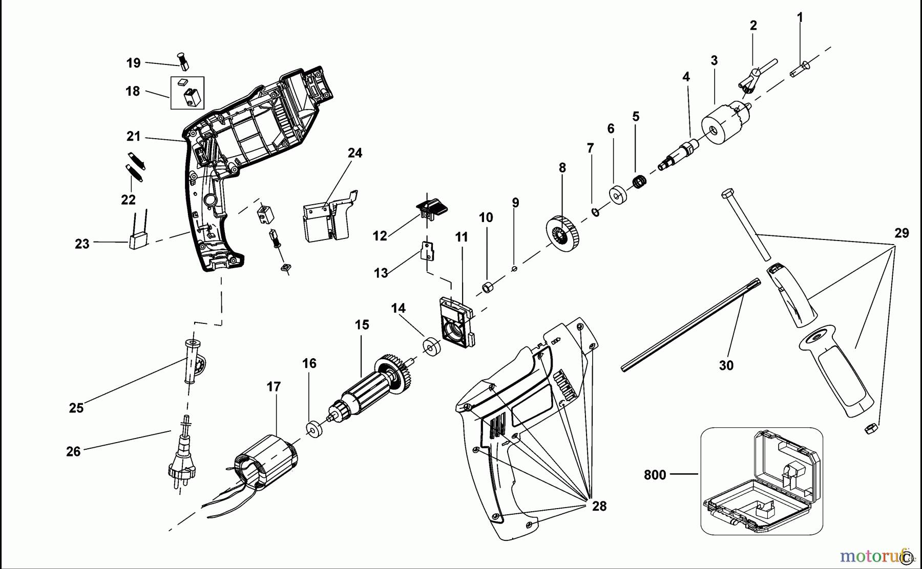 BLACK+DECKER PROFESSIONELL BOHRER, MAGNETBOHRMASCHINE, GEWINDESCHNEIDER BOHRHAMMER HD650KIT Seite 1