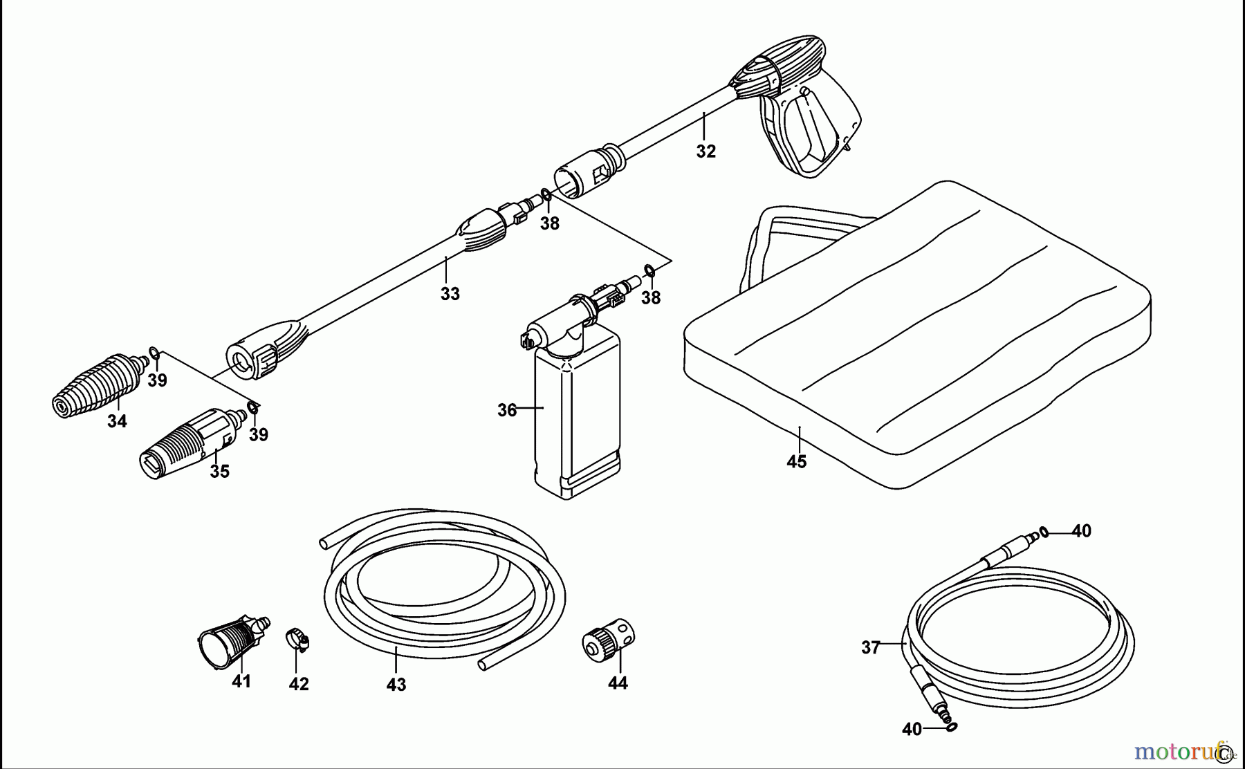 BLACK+DECKER AUSSERHALB HOCHDRUCKREINIGER, PUMPEN, KOMPRESSOREN, GENERATOREN HOCHDRUCKREINIGER BW13 Seite 1