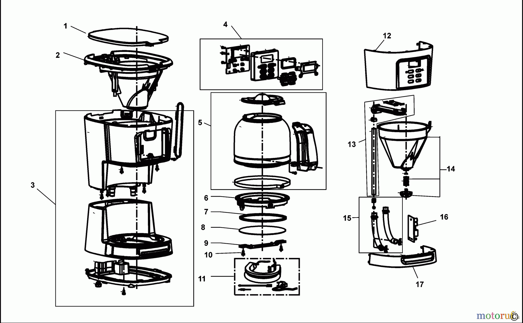 BLACK+DECKER HAUSHALT GETRÄNKE KAFFEEMASCHINE CMP Seite 1