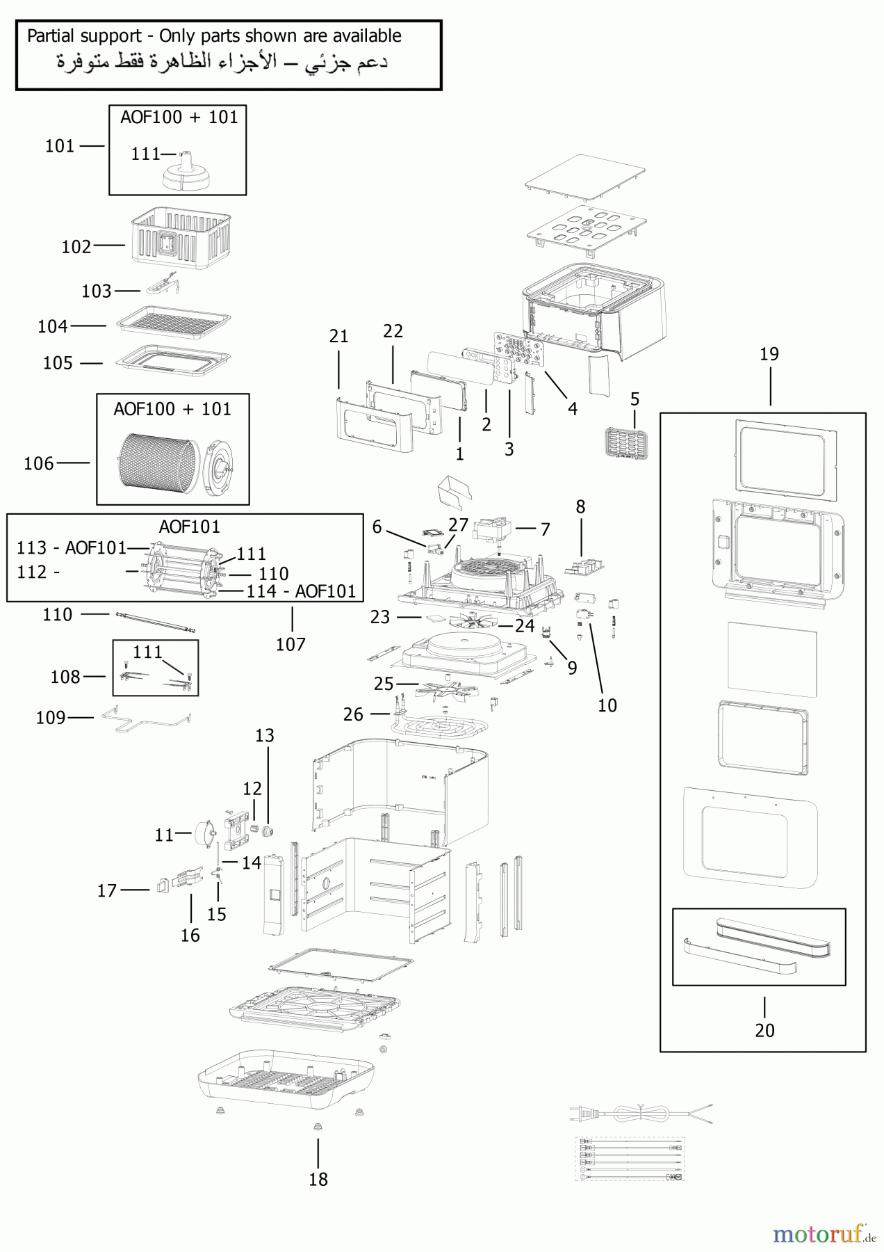 BLACK+DECKER HAUSHALT KOCHEN FRITEUSE AOF102 Seite 1