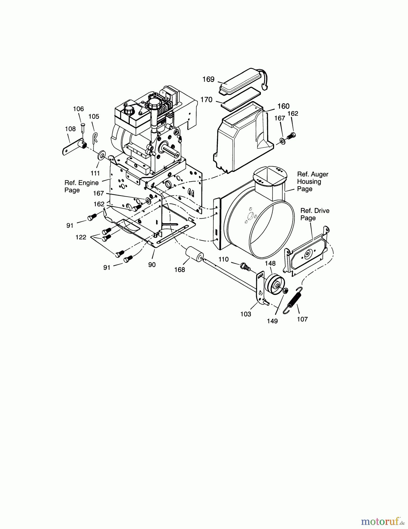 CRAFTSMAN Divers 24 5.5HP SNOW THROWR 536.887251 Seite 2