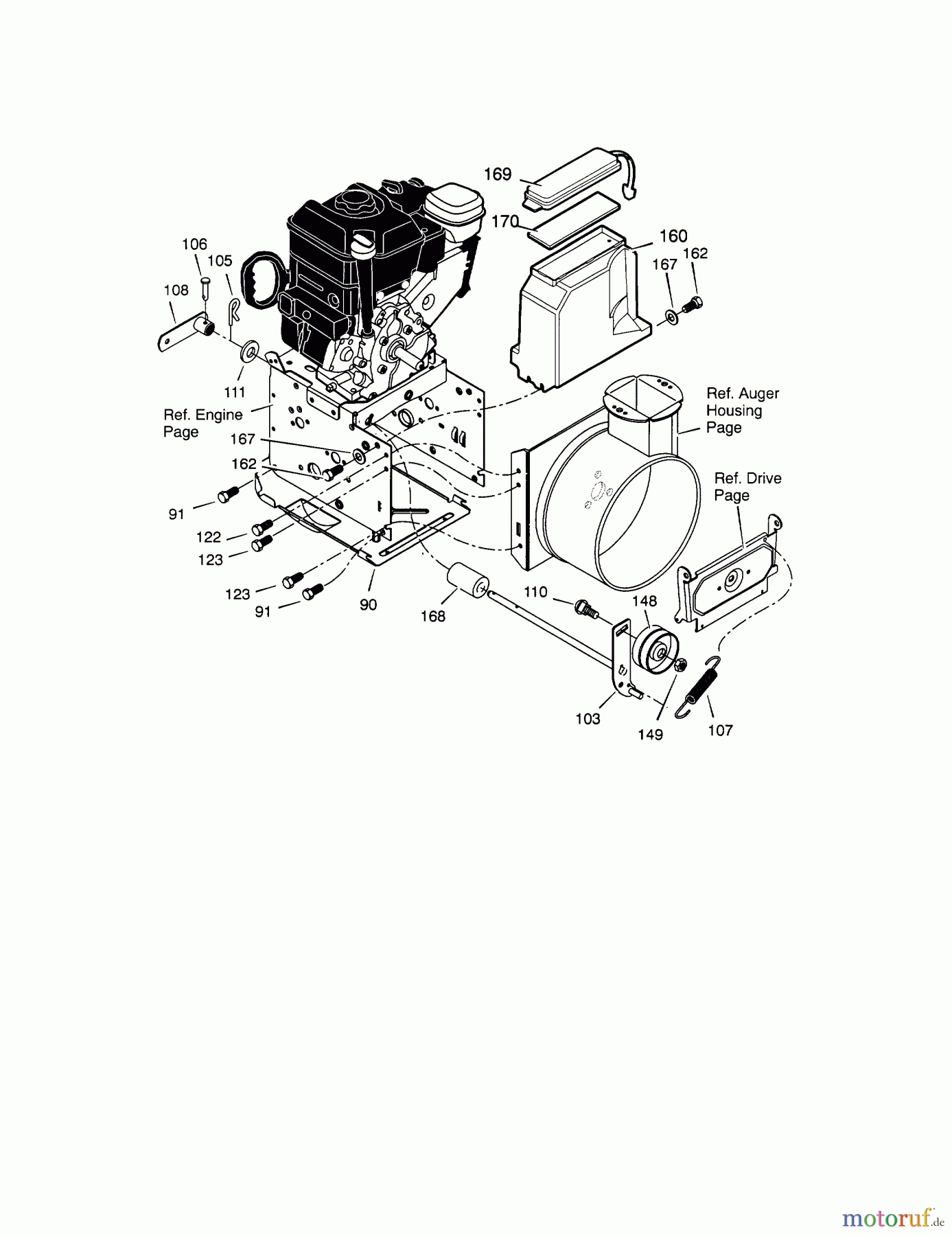  CRAFTSMAN Divers SNOWTHROWER- GAS 536.881800 Seite 2