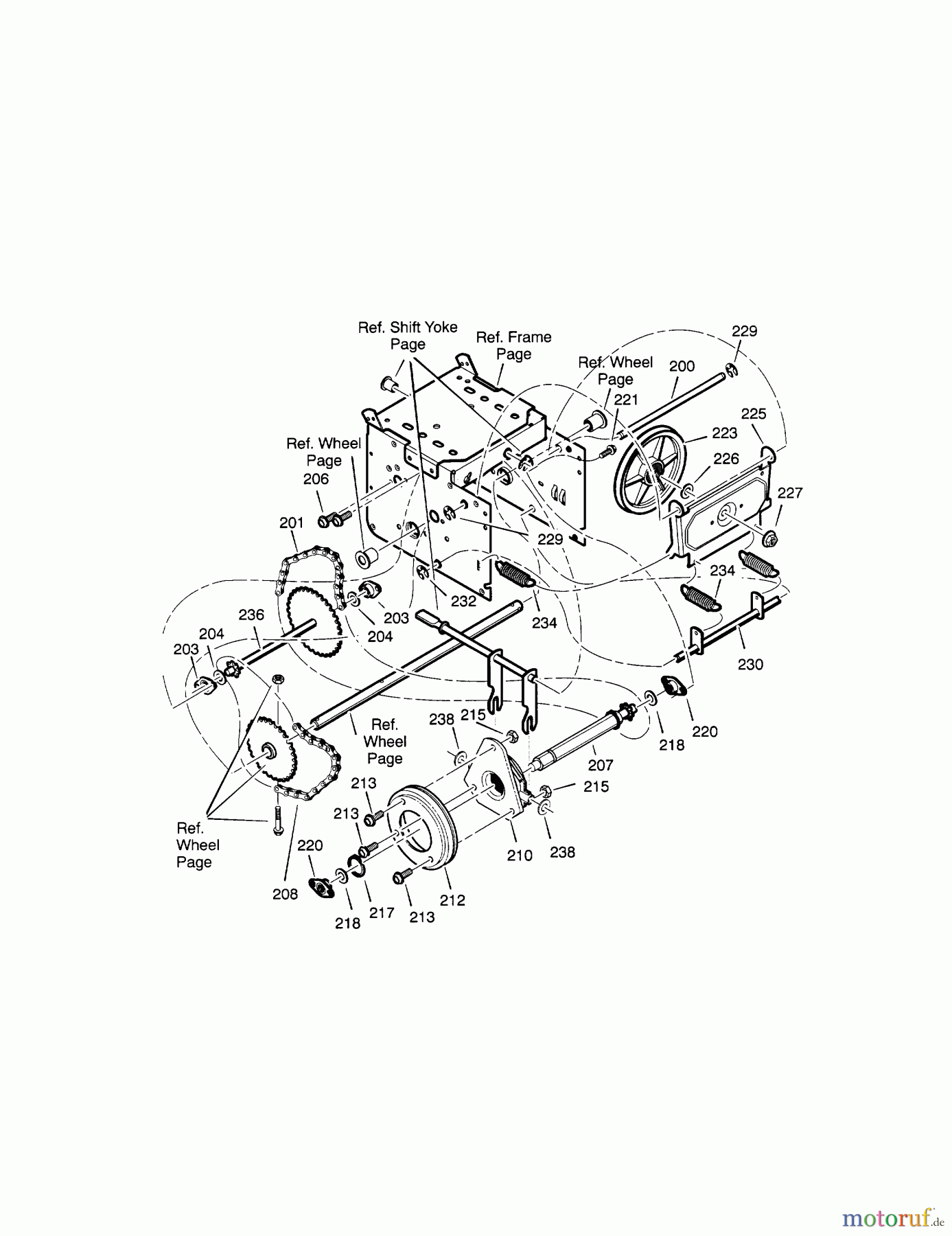 CRAFTSMAN Divers SNOWTHROWER- GAS 536.881800 Seite 4