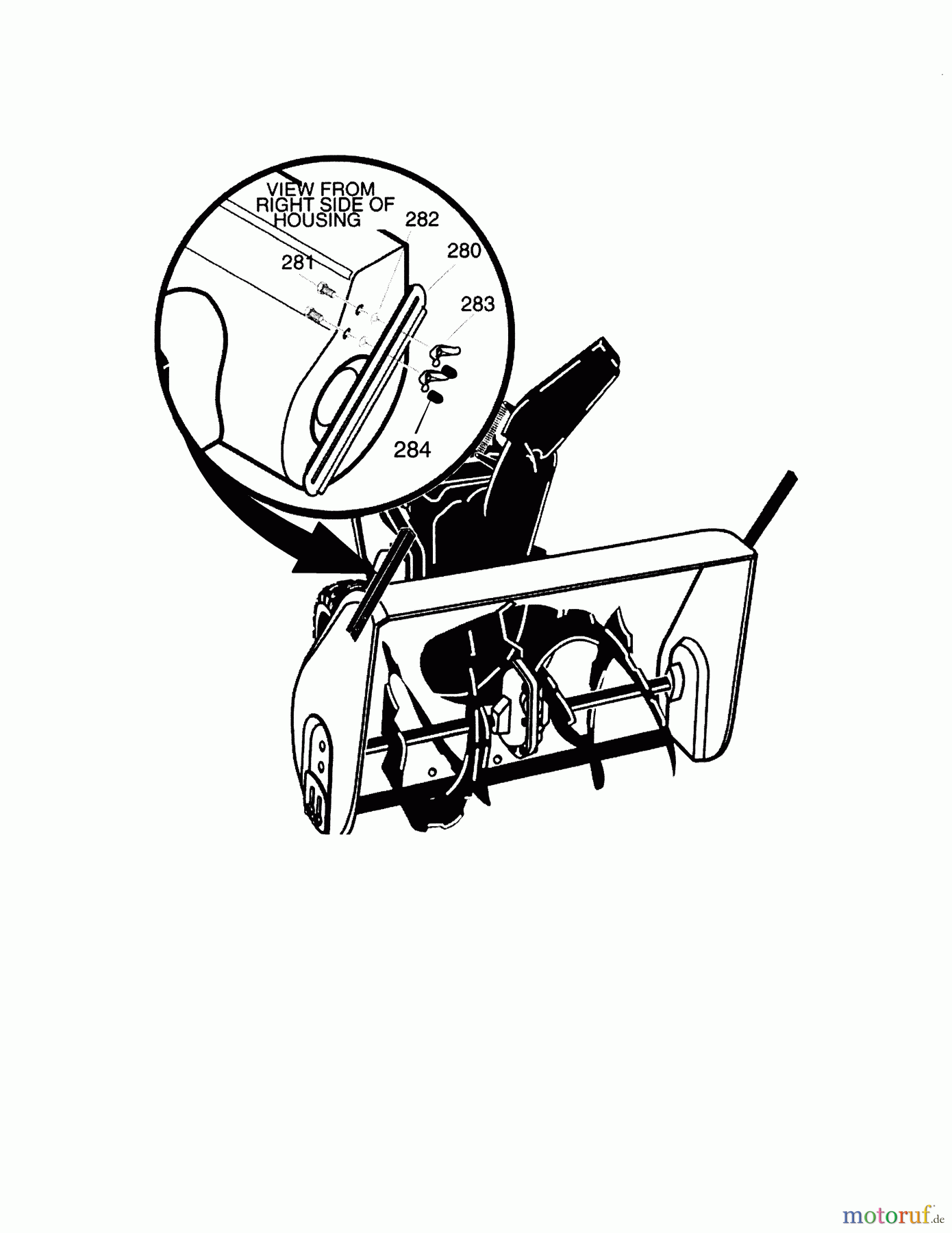 CRAFTSMAN Divers SNOWTHROWER- GAS 536.889253 Seite 13