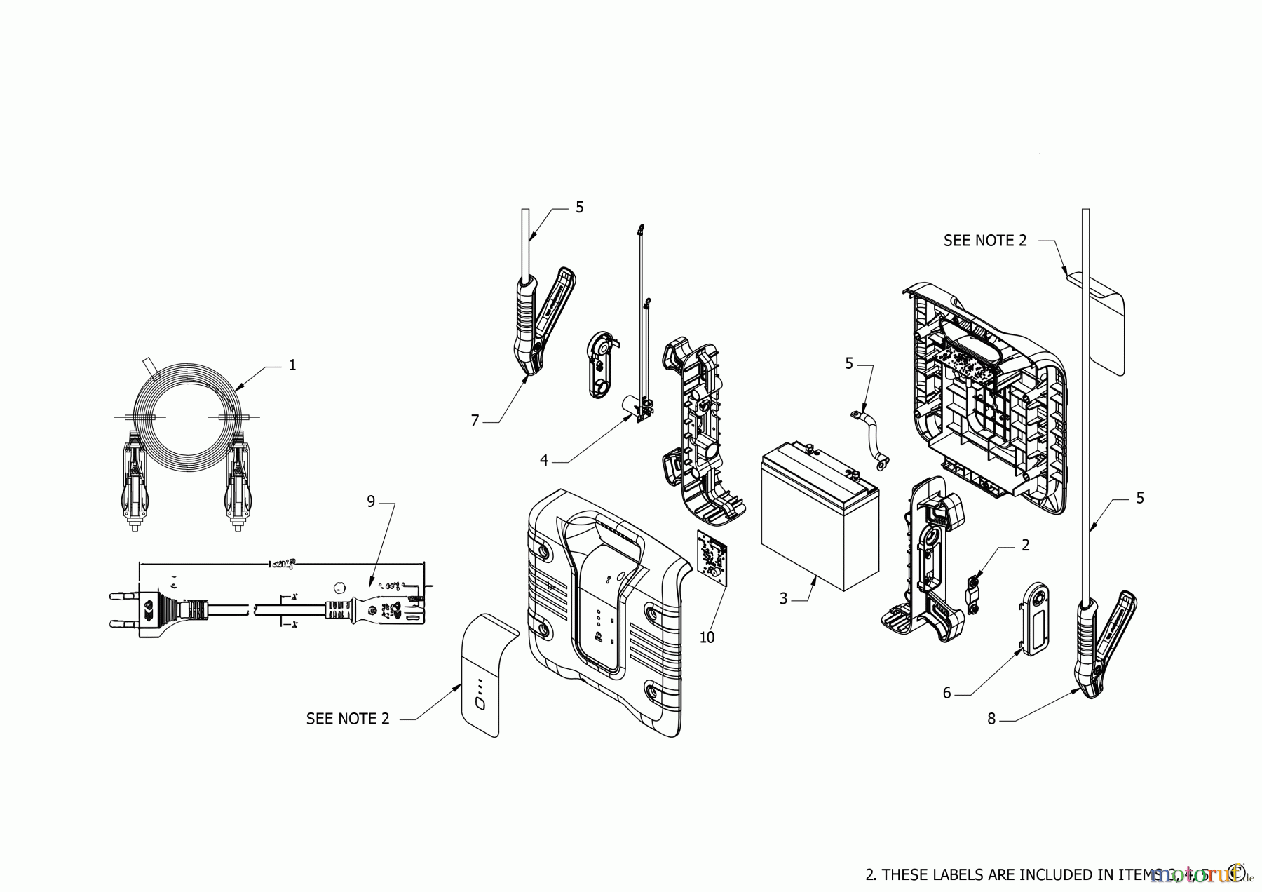 FACOM AUTOMOTIVE TOOLS SICHERHEITS-STARTHILFE B12.1CPB Seite 1
