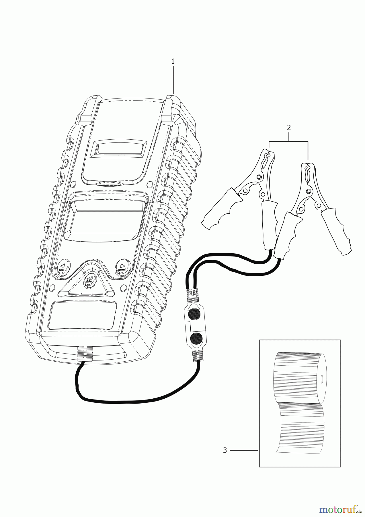  FACOM AUTOMOTIVE TOOLS AKKUTESTER BAT.TESTU Seite 1