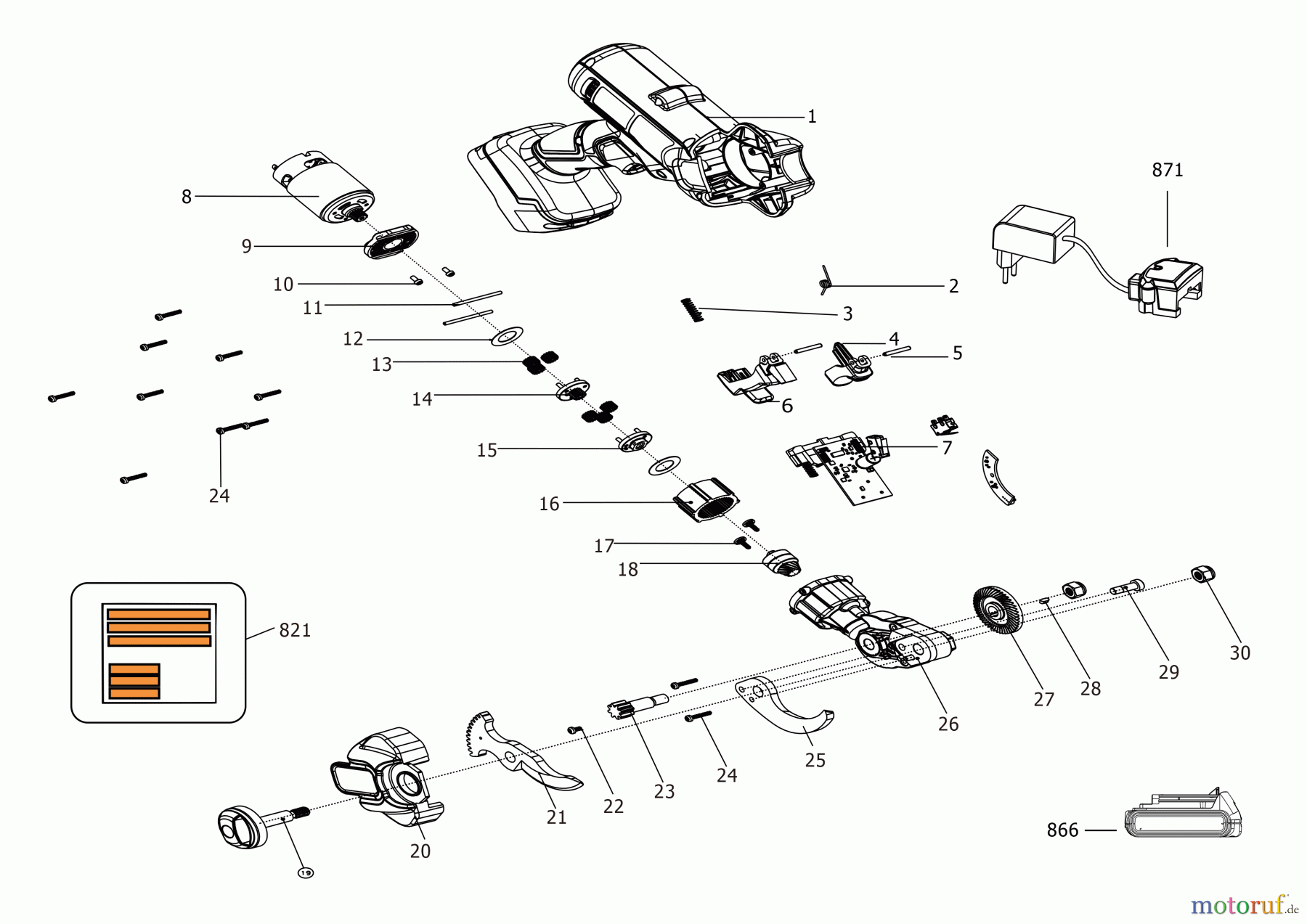 BLACK+DECKER AUSSERHALB KETTENSÄGEN UND ASTSCHEREN BAUMSCHERE BCPP20D1 Seite 1