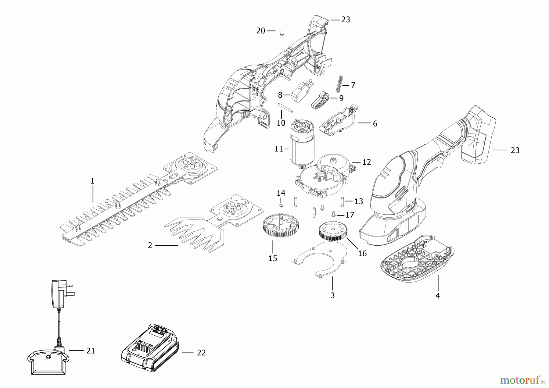  BLACK+DECKER AUSSERHALB HECKENSCHEREN, FADENTRIMMER, SCHEREN TRIMMER BCSS18 Seite 1