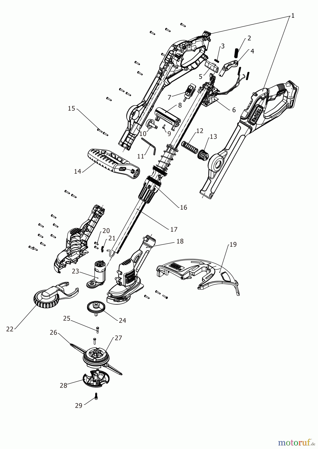 BLACK+DECKER PROFESSIONELL OBERFRÄSEN, ABRICHTHOBELMASCHINEN UND FRÄSER TRIMMER BCSTR918B Seite 1