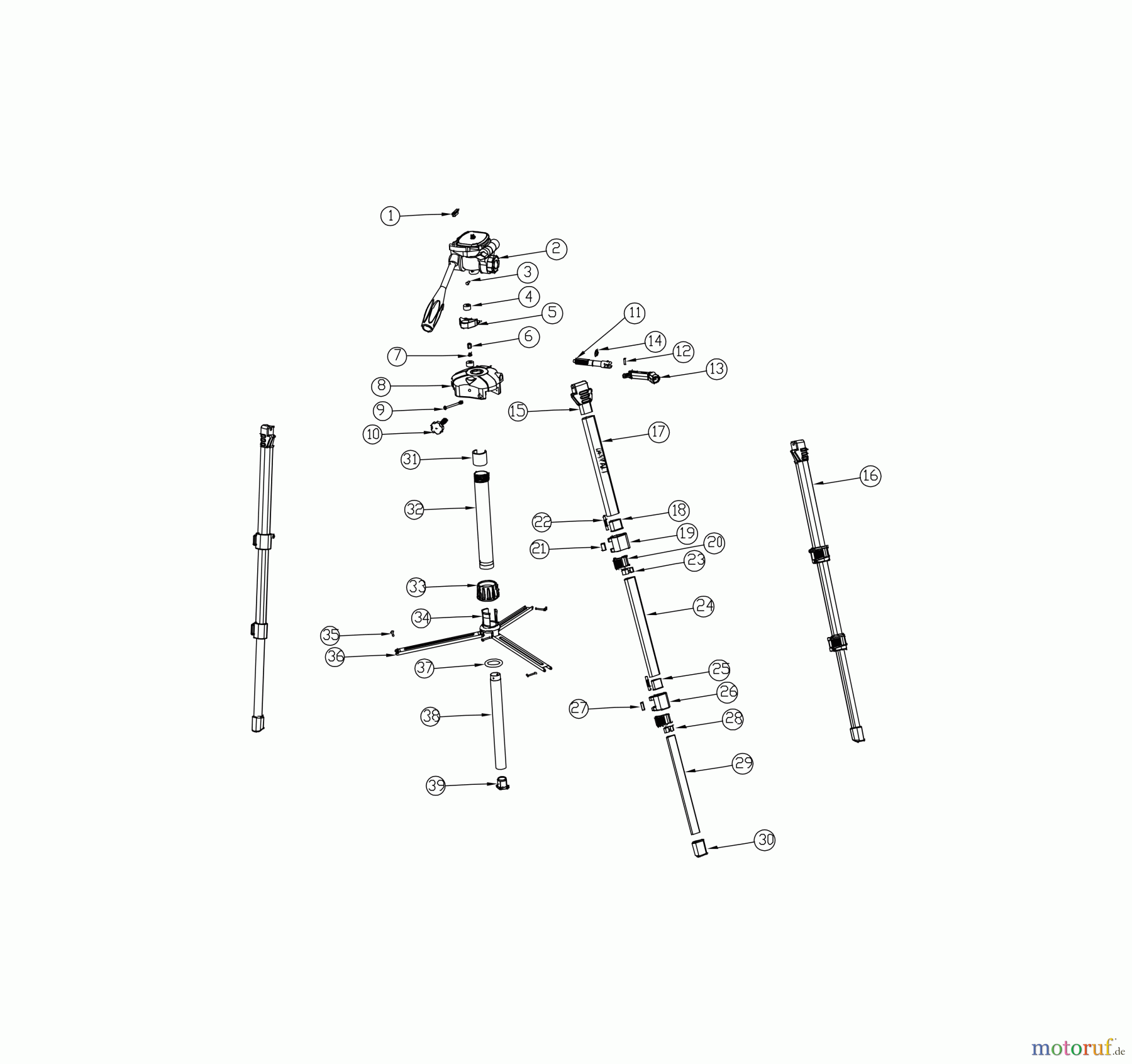 DEWALT SCHNURLOS-SONSTIGES ELVATED CMERA TRIPOD DW0881T Seite 1