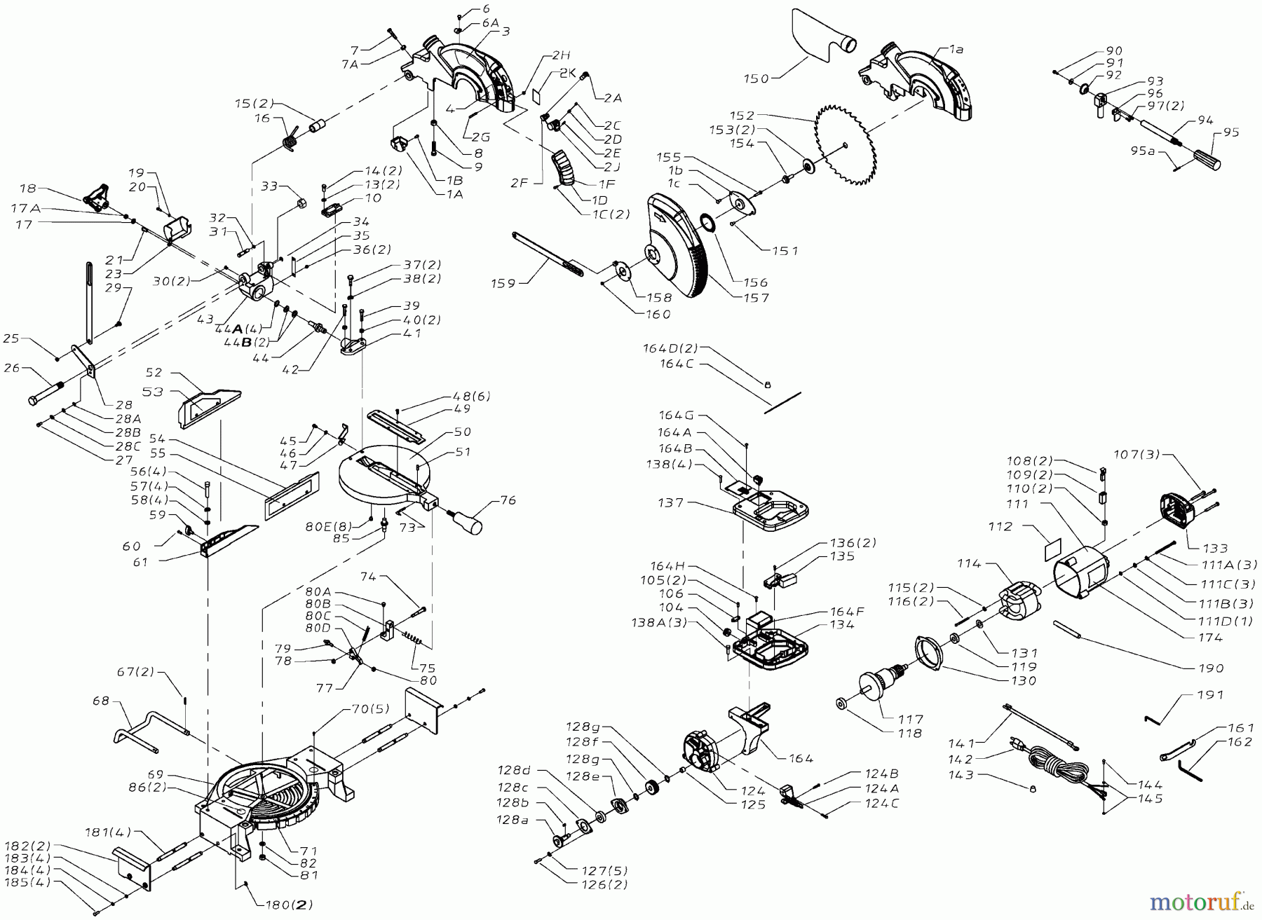 BLACK+DECKER Divers GEHRUNGSSÄGE BT2000L Seite 1