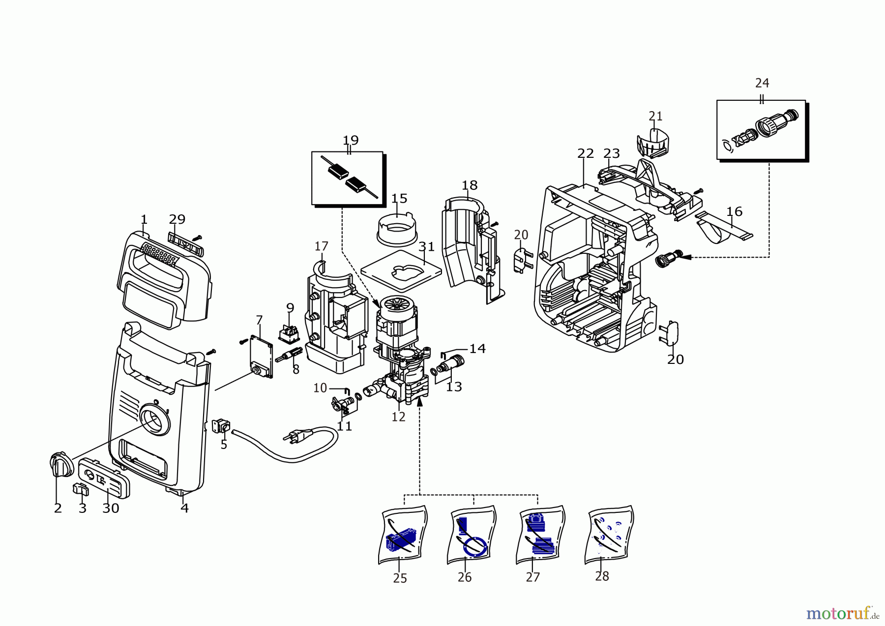 BLACK+DECKER AUSSERHALB HOCHDRUCKREINIGER, PUMPEN, KOMPRESSOREN, GENERATOREN HOCHDRUCKREINIGER BW13 Seite 2