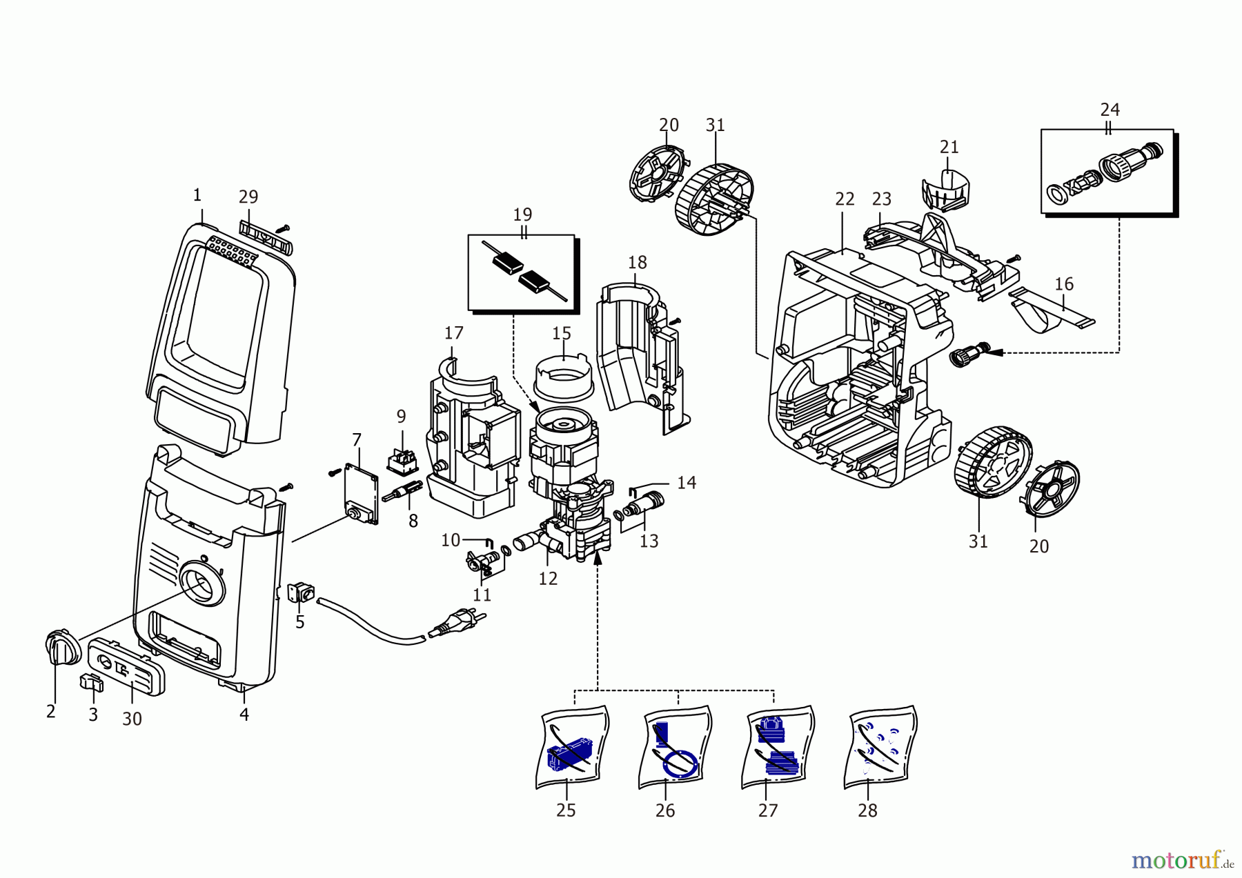  BLACK+DECKER AUSSERHALB HOCHDRUCKREINIGER, PUMPEN, KOMPRESSOREN, GENERATOREN HOCHDRUCKREINIGER BW15 Seite 2
