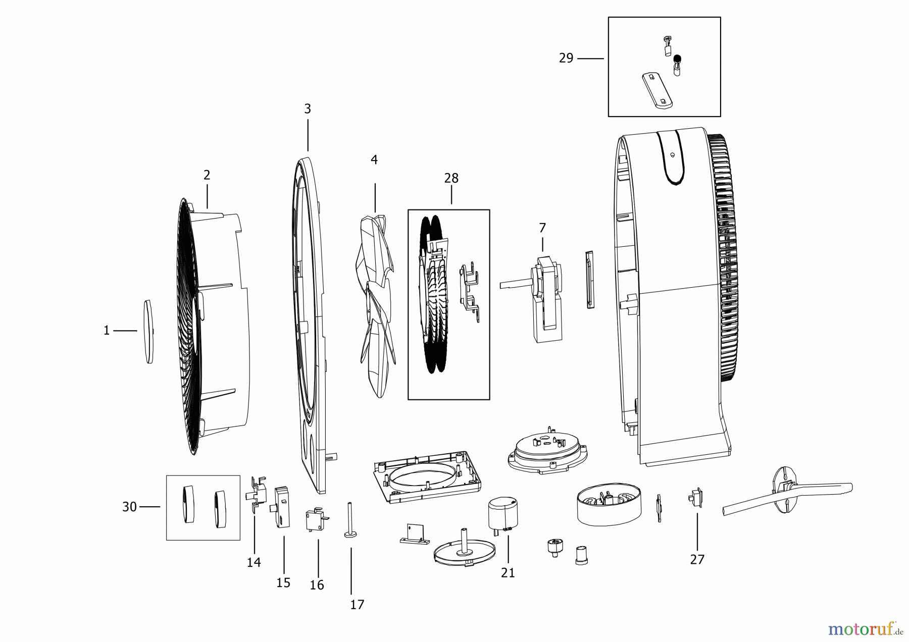BLACK+DECKER HAUSHALT HEIZUNG KÜHLER / HEIZUNG BXFSH2000E Seite 1