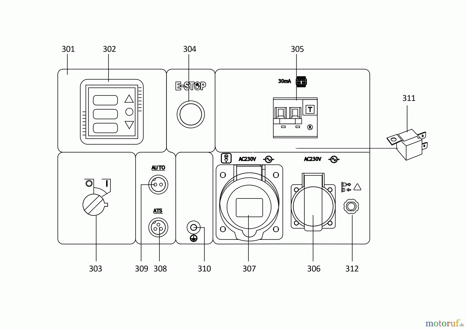 BLACK+DECKER AUSSERHALB HOCHDRUCKREINIGER, PUMPEN, KOMPRESSOREN, GENERATOREN GENERATOR BXGND5300E Seite 4