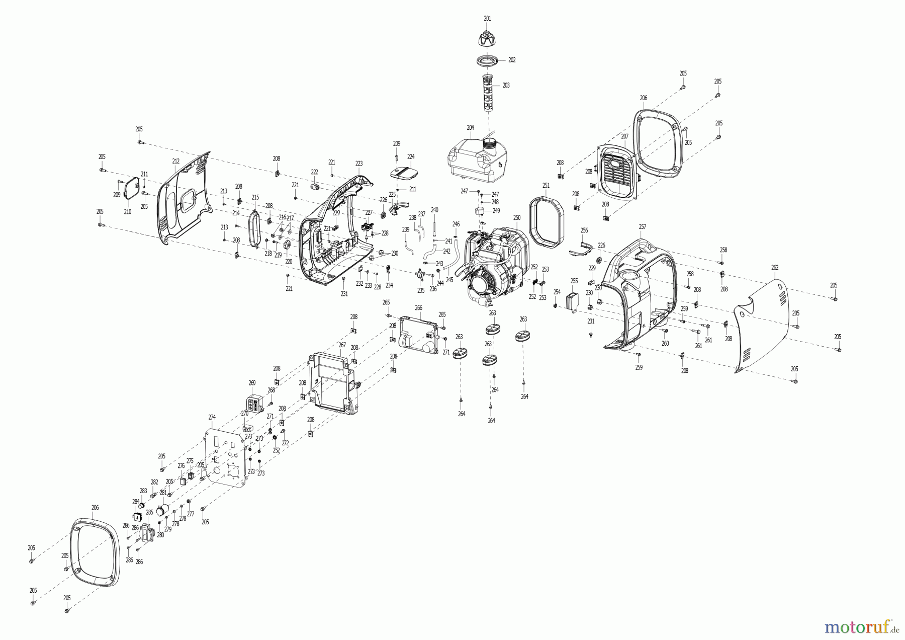 BLACK+DECKER AUSSERHALB HOCHDRUCKREINIGER, PUMPEN, KOMPRESSOREN, GENERATOREN GENERATOR BXGNI900E Seite 2