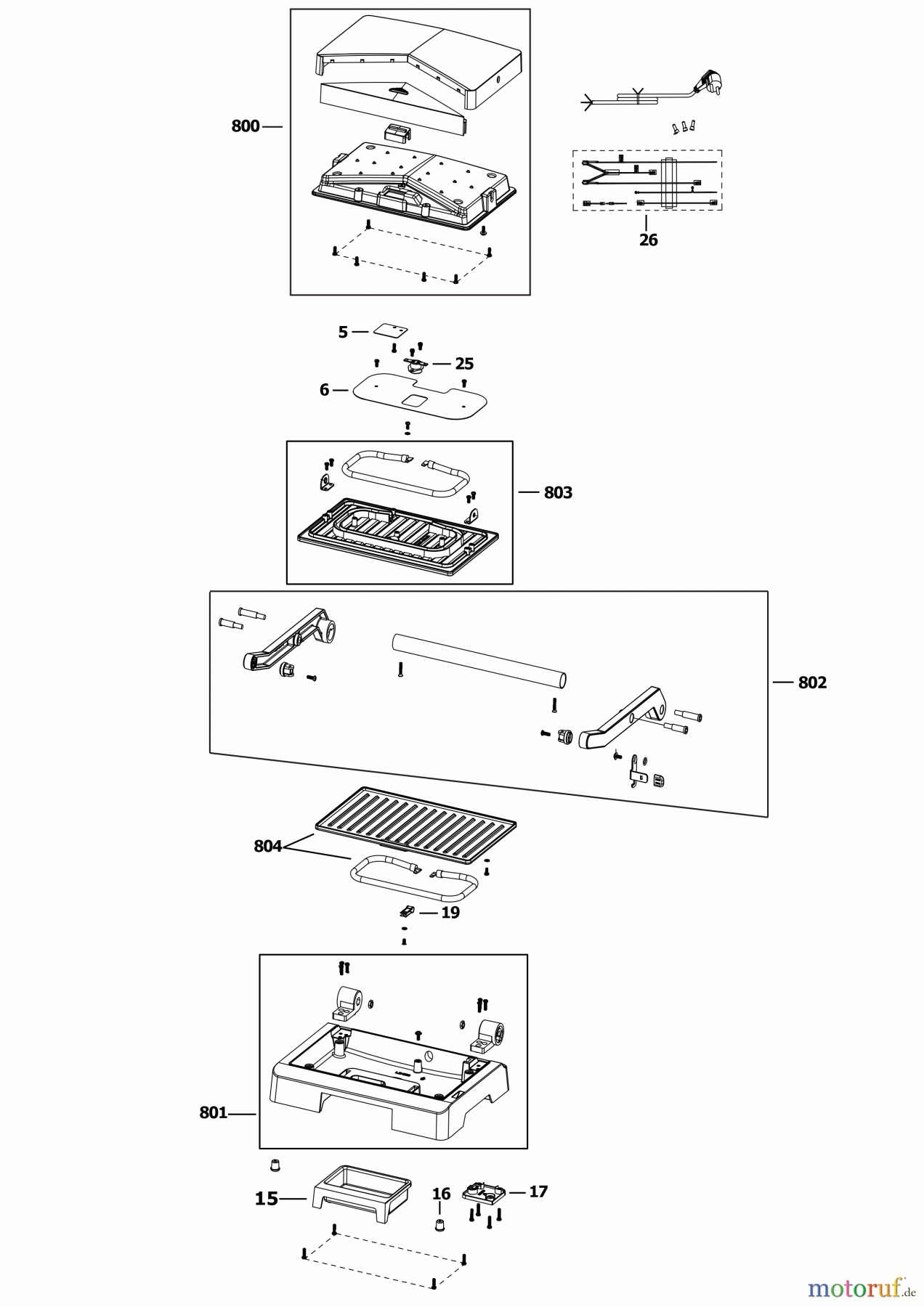 BLACK+DECKER HAUSHALT KOCHEN GRILL BXGR1000CH Seite 1