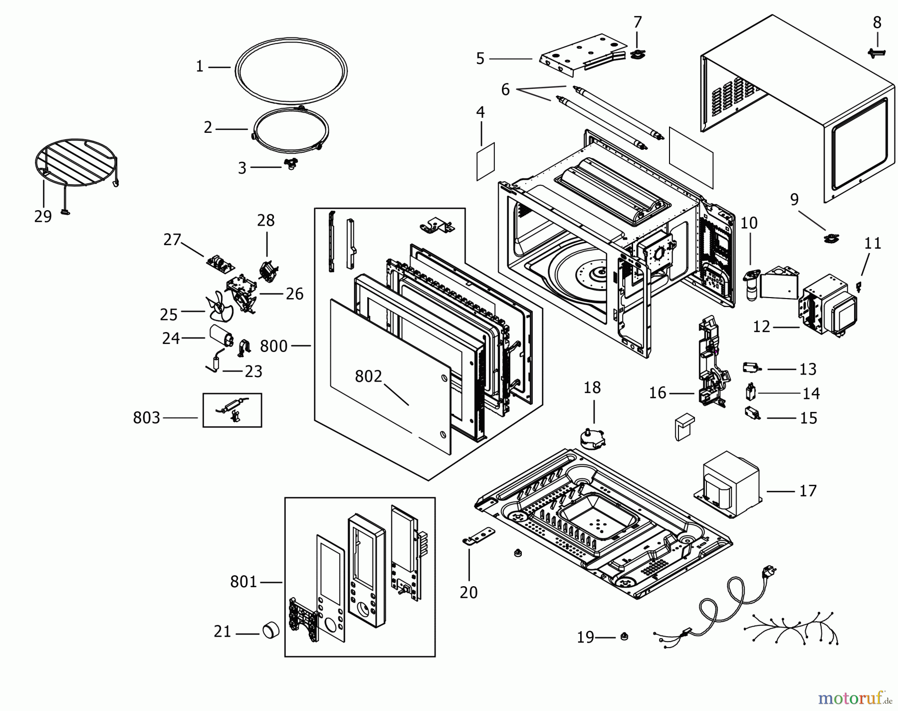 BLACK+DECKER HAUSHALT KOCHEN MIKROWELLE BXMZ900E Seite 1