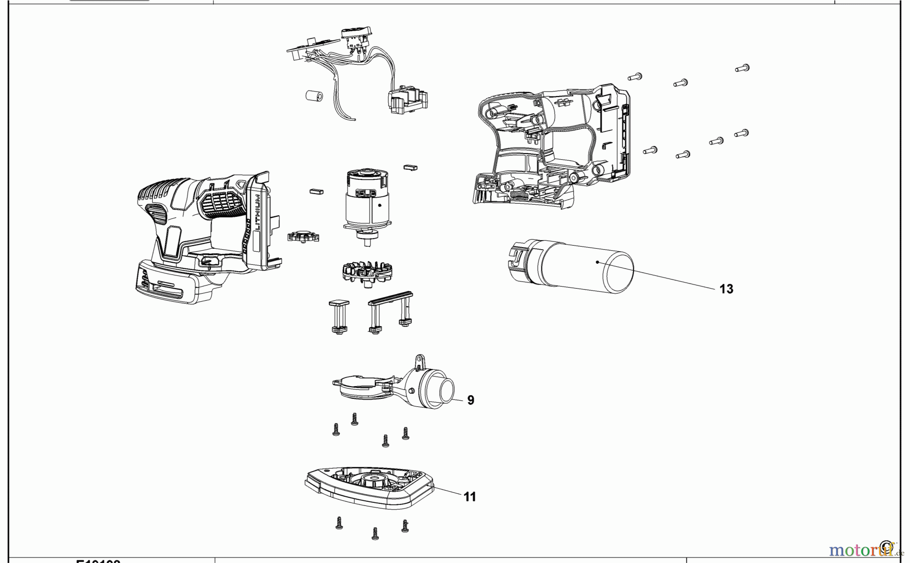  CRAFTSMAN CORDLESS EXPANSION DETAILSCHLEIFER CMCW221B Seite 1
