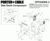 PORTER CABLE A 3.0HP 4G SS PL 1STG 120 CPFFR350 Ersatzteile Seite 1