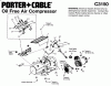 PORTER CABLE A 3.5HP 4.5G BD PL 1STG 1 C3150 Ersatzteile Seite 1