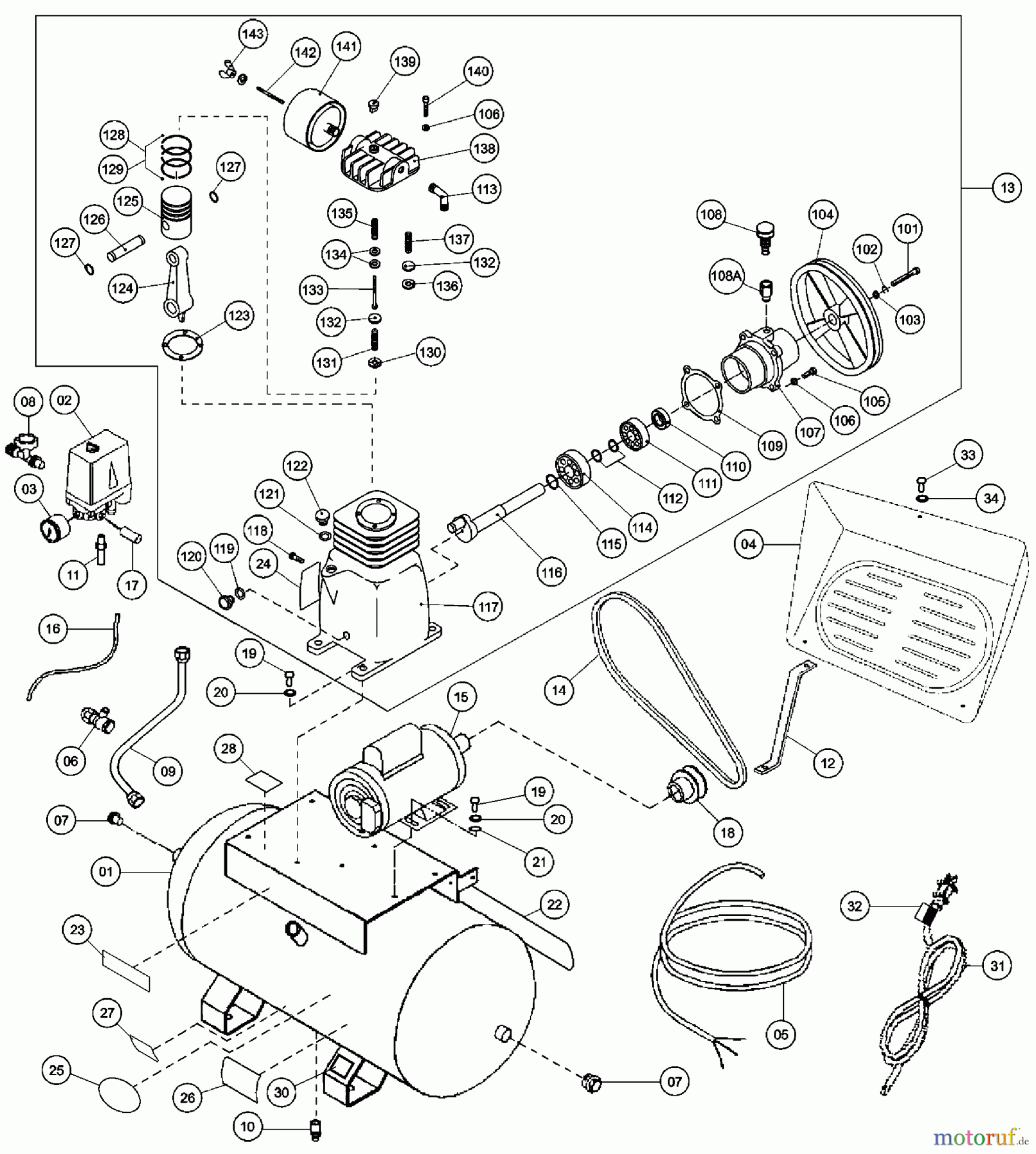 DEWALT Divers KOMPRESSOR D55911F Seite 1