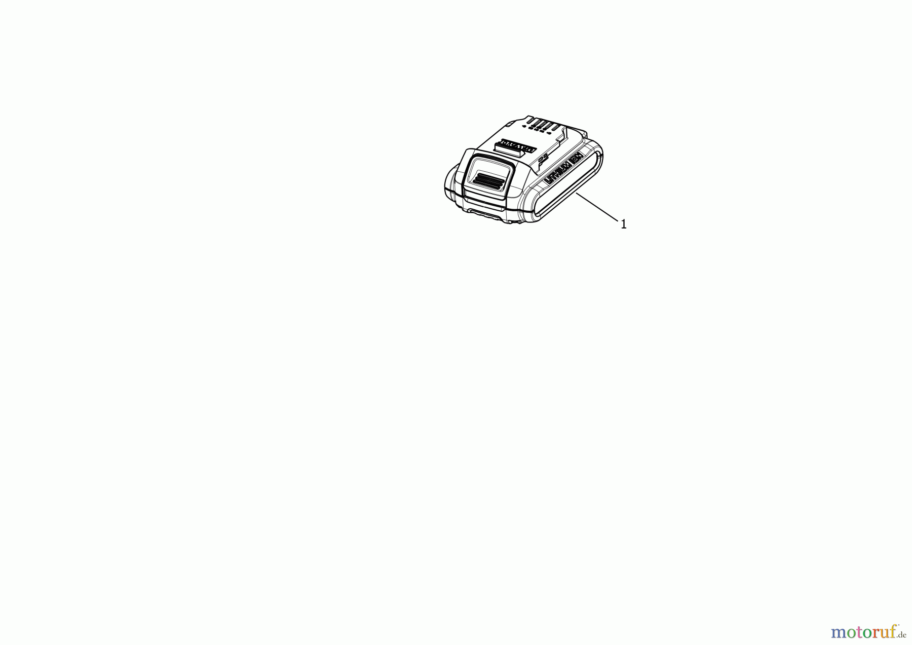 DEWALT SCHNURLOS-SONSTIGES BATTERIE DCB1880 Seite 1