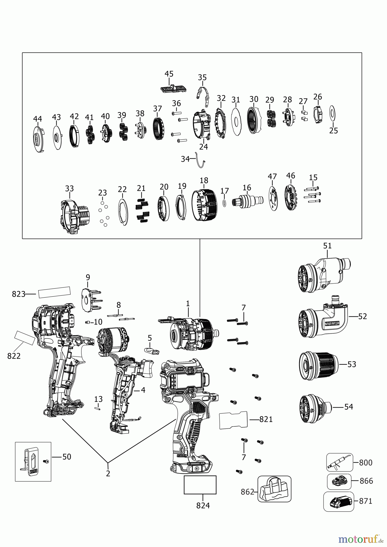 DEWALT AKKUBOHRER CDLS DRILLS 12V AKKU SCHRAUBER DCD703F2 Seite 1