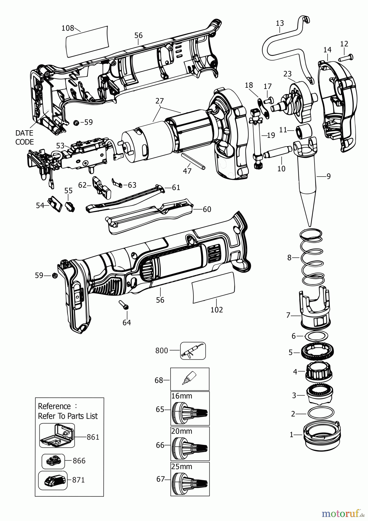 DEWALT Gartengeräte PEX EXPANDER DCE400NT Seite 1