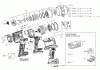 DEWALT Schlagschrauber AKKU DREHMOMENTSCHLÜSSEL DCF961P2T Ersatzteile Seite 1