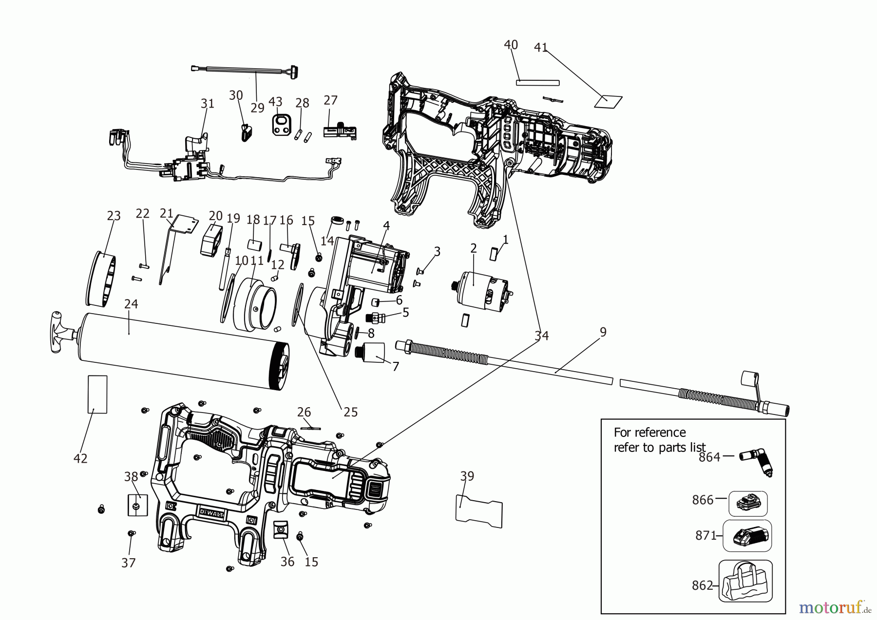  DEWALT SCHNURLOS-SONSTIGES AKKU FETTPRESSE DCGG581P1G Seite 1