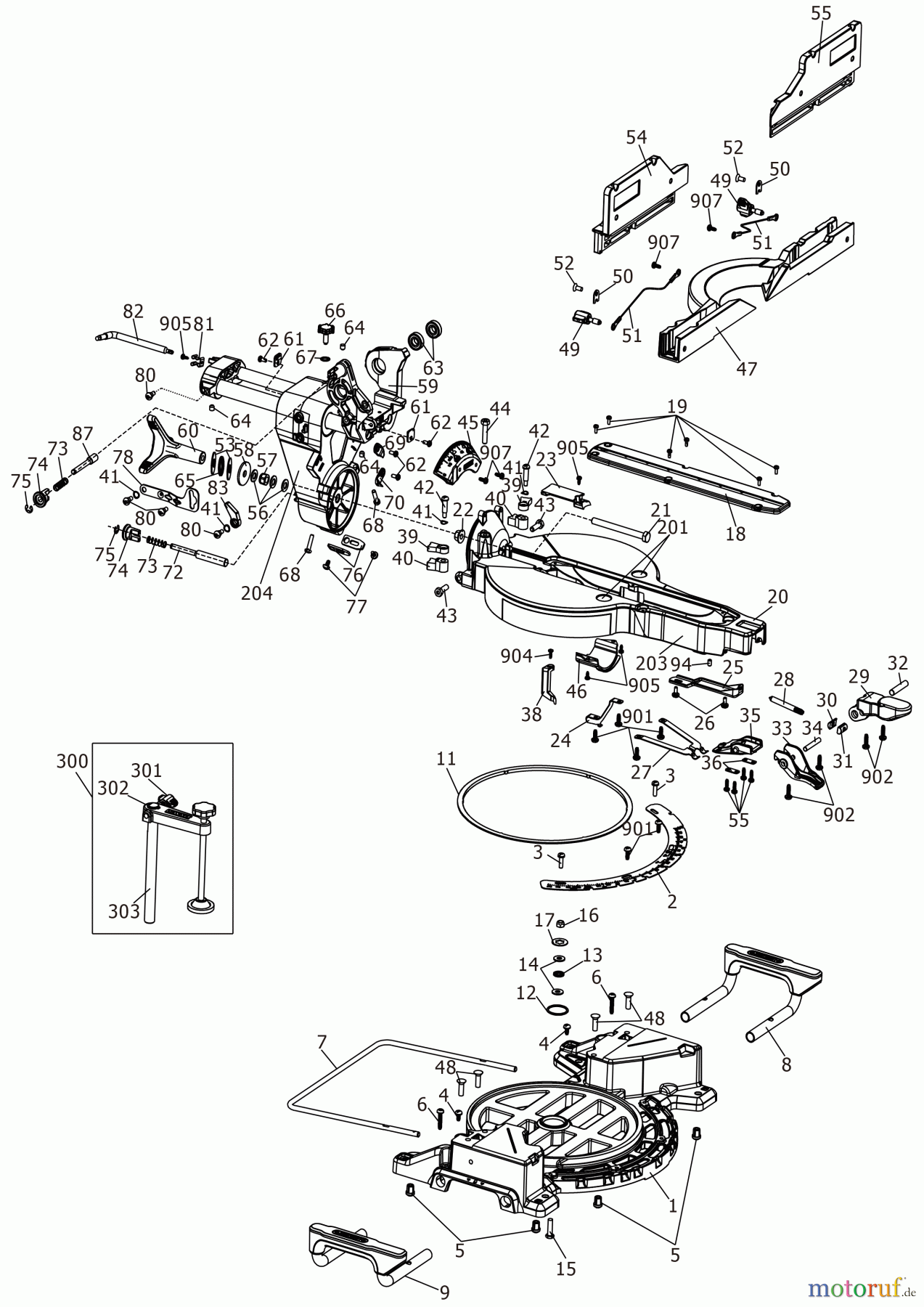  DEWALT HOLZARBEITEN  Gehrungssägen GEHRUNGSSÄGE DCS781N Seite 3
