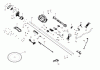 DEWALT RASENTRIMMER DCST981B Ersatzteile Seite 1