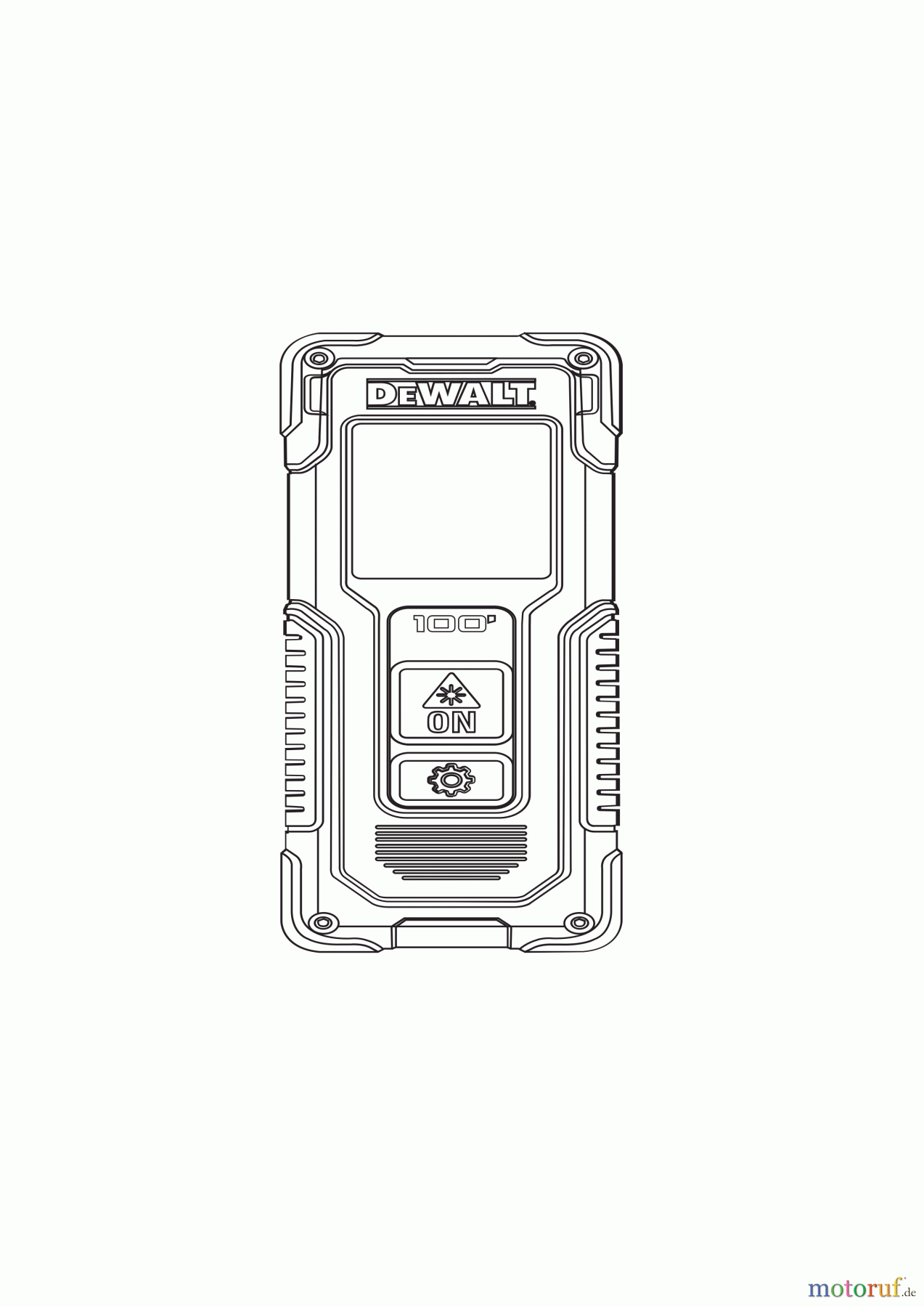DEWALT LASERS LASERDISTANZMESSGERÄT DWHT77100 Seite 1