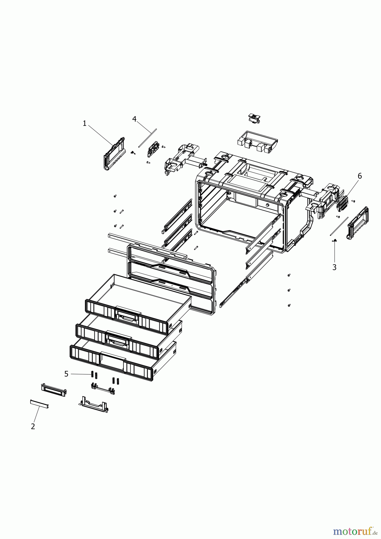  DEWALT LAGERUNG WERKZEUGBOX DWST08330 Seite 1