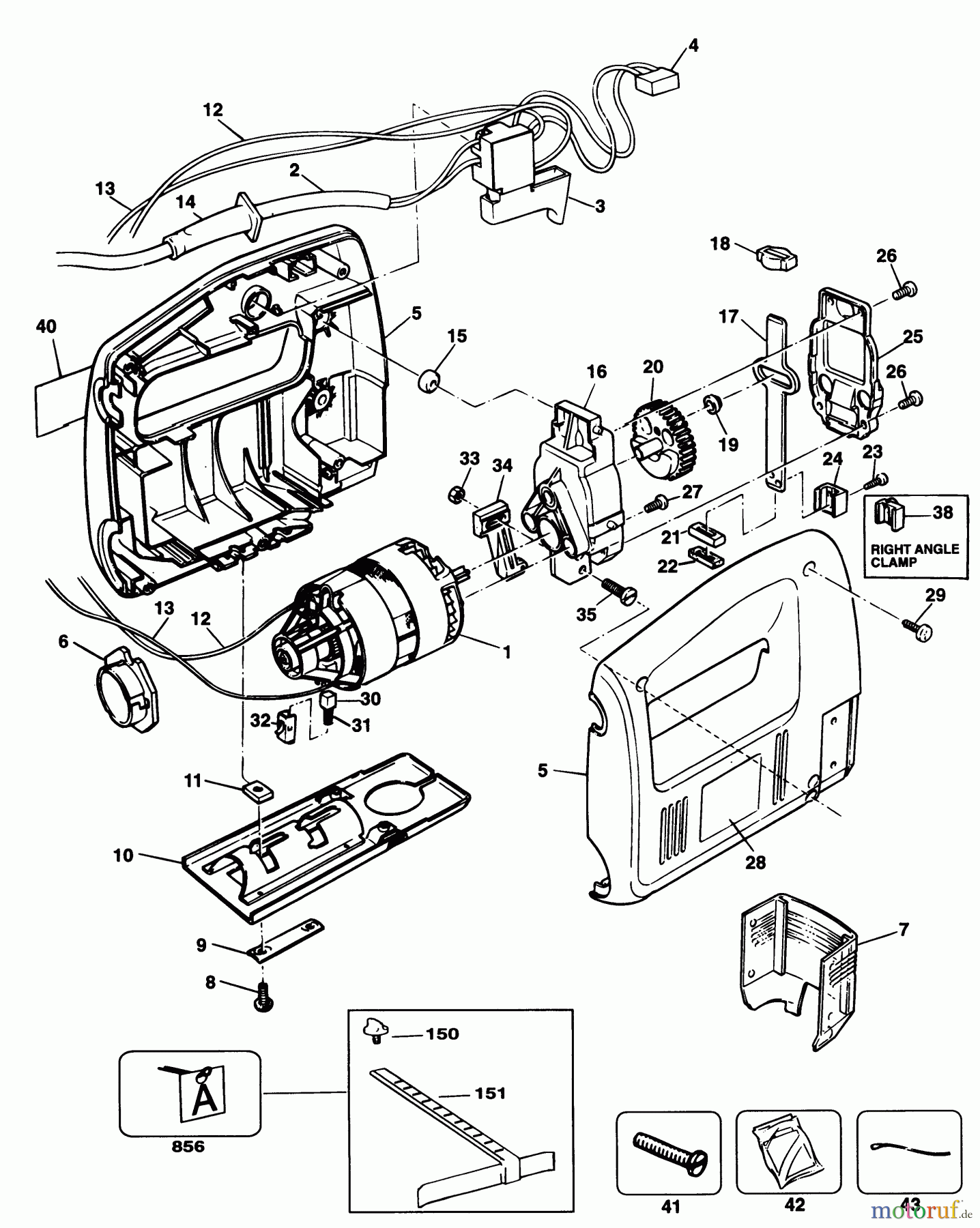 BLACK+DECKER INNENAUSSTATTUNG SÄGE STICHSÄGE CON529 Seite 1