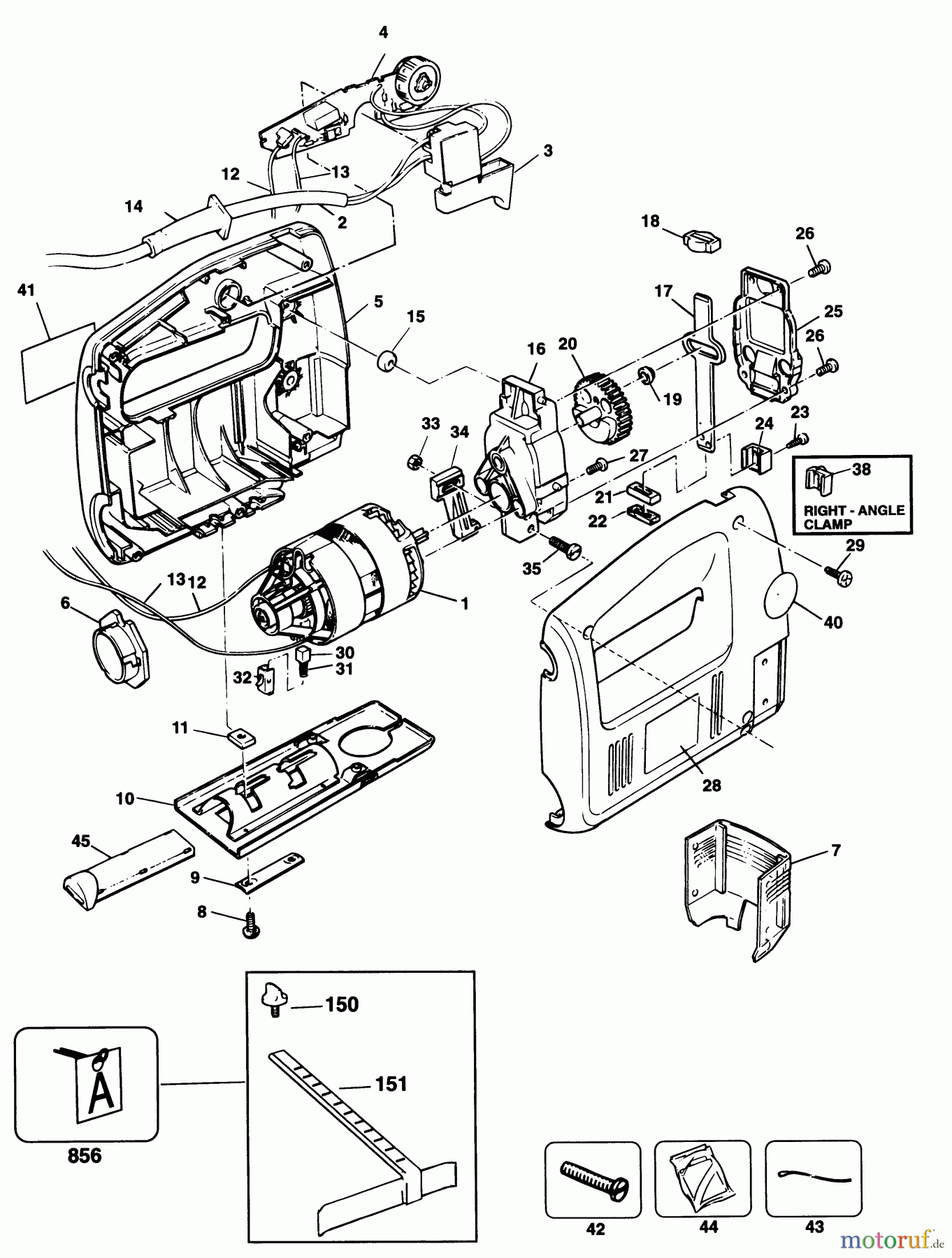 BLACK+DECKER INNENAUSSTATTUNG SÄGE STICHSÄGE BD532E Seite 1